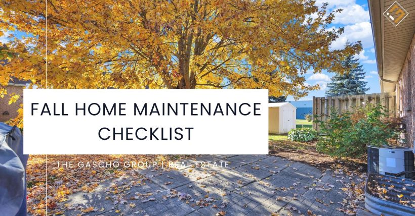 Fall Home Maintenance Checklist